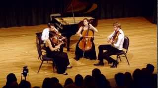 Ariel Quartet  Haydn Quartet in Eflat major Op 33 No 2 quotJokequot [upl. by Sonnnie773]