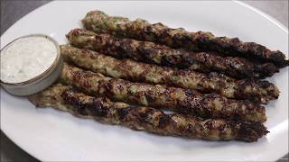 How To Make Greek Lamb Kofta Kebabs [upl. by Araldo]