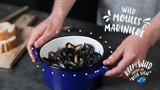 Moules Marinières  Sustainable mussels recipe [upl. by Leile]