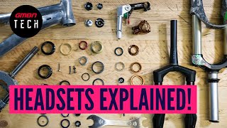 MTB Headset Tech  Everything You Should Know About Mountain Bike Headsets [upl. by Ainegue]