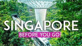 Things to know BEFORE you go to SINGAPORE  Singapore travel tips [upl. by Wang]