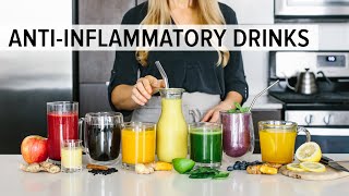 8 ANTIINFLAMMATORY DRINKS  to enjoy for health amp wellness [upl. by Kendricks]