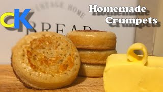 Homemade Crumpets recipe [upl. by Leffert245]