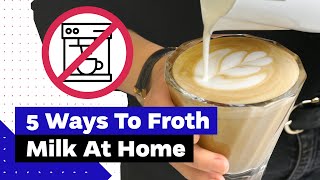 How To Froth Milk At Home Best Milk Frothers Review [upl. by Soracco]