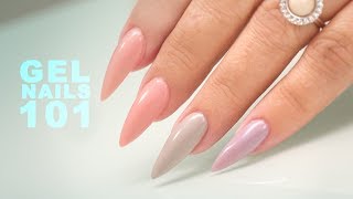 Sculpting Gel Nails  Step by Step Tutorial [upl. by Nordin878]