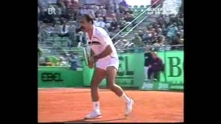 Mansour Bahrami vs Boris Becker  quotSABMquot double tweener funny points [upl. by Tham162]