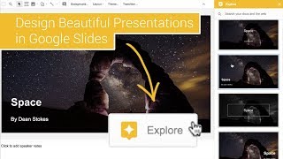 How to Design Beautiful Presentations in Google Slides  GSuite [upl. by Arita]