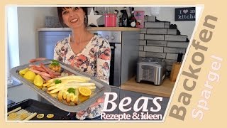 Spargel im Backofen  einfach  lecker  Schnelles Rezept [upl. by Cantlon808]