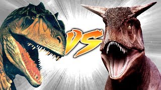 ALLOSAURUS VS CARNOTAURUS Who Would Win [upl. by Llereg363]