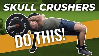 Skull Crusher Guide — Muscles Worked Form and Variations [upl. by Eelsha154]