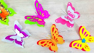 COMO HACER MARIPOSAS DE PAPEL 🦋 ORIGAMI FACIL [upl. by Benjamin905]