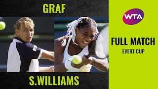 Stefanie Graf vs Serena Williams  Full Match  1999 Evert Cup Final [upl. by Hadeehsar]