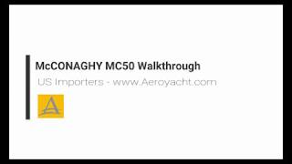 McConaghy MC50 catamaran First Walkthrough [upl. by Fancie]