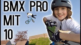 10 Jähriger BMX PROFI Lennox Zimmermann  Marc Diekmann [upl. by Neddra]