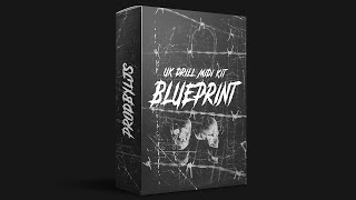 70 FREE DRILL MIDI KIT “BLUEPRINT” 2021 Drums Chords Melody 808s [upl. by Schoof459]