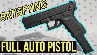 Satisfying FULL AUTO Pistol  Elite Force Glock 18C Straight Outta the Box [upl. by Lemrahc]