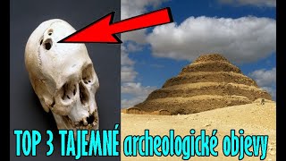 TOP 3 Záhadné archeologické objevy  Kniha mrtvých Kletba ledové mumie [upl. by Aivil]