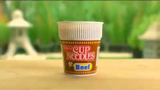 Nissin Cup Noodles TV commercial [upl. by Neerual926]