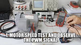 Simple 3 Phase Induction Motor Speed Control by Using Arduino UNO [upl. by Montague]