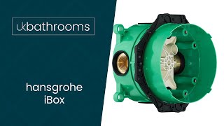 How to install a Hansgrohe iBox [upl. by Lurie]