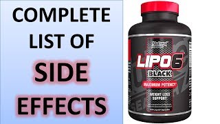 Lipo 6 Side Effects Complete Detail with Scientific Evidence [upl. by Cesaro]