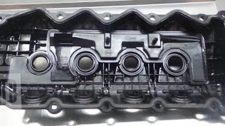 Nissan Navara D40 YD25DDTi rocker cover injector seals replacement [upl. by Fiertz]