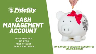 What is a Cash Management and How to Open one in Fidelity [upl. by Limhaj484]