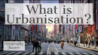 What is Urbanisation  GEOGRAPHY BASICS [upl. by Winser867]