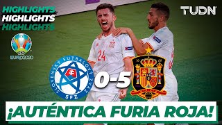 Highlights  Eslovaquia 05 España  UEFA Euro 2020  Grupo EJ3  TUDN [upl. by Peggie]