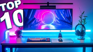 Top 10 Tech Accessories to Upgrade Your Gaming Desk Setup [upl. by Waters776]