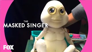 Creating The Baby Alien Costume  Season 4  THE MASKED SINGER [upl. by Jilleen98]