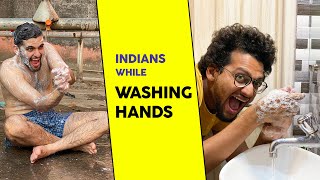 Indians while Washing Hands  Funcho [upl. by Gnes]