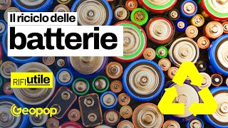 Il riciclo di pile esauste e batterie delle auto [upl. by Uokes776]