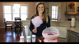 How to use the Cotton Candy Express Cotton Candy Machine [upl. by Etiam]