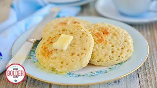 NoKnead Homemade Crumpets No Oven Needed [upl. by Hoban]