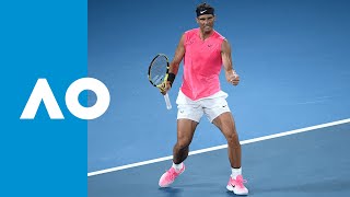 Rafael Nadal vs Nick Kyrgios  Match Highlights R4  Australian Open 2020 [upl. by Odnalra]