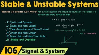 Stable and Unstable Systems [upl. by Leftwich]