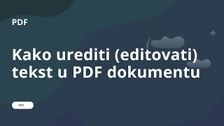 Kako urediti editovati tekst u PDF dokumentu besplatno [upl. by Amsirak]