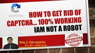 HOW TO GET RID OF CAPTCHA 100 WORKING REMOVE CAPTCHA [upl. by Natsud210]