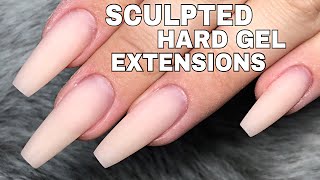 HOW TO  HARD GEL SCULPTED EXTENSIONS  IsabelMayNails  The Gel Bottle Inc [upl. by Lacee]