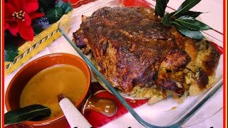 Pernil de Cochinocerdo Horneado receta Navideña Venezolana [upl. by Nosyerg]