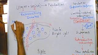 Evolution part 5 speciation 1 mechanism of speciation allopatric speciation [upl. by Llevart633]