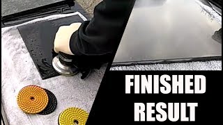 DIY How to Polish Granite Surface and Edges [upl. by Lawler577]