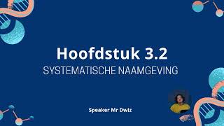 Scheikunde Havo 4 Hoofdstuk 3§2 Systematische naamgeving [upl. by Teemus832]