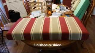 How to Cover a Cushion [upl. by Buderus]