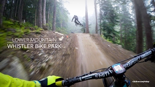 Mountain Biking the lower Whistler Bike Park [upl. by Alyk]