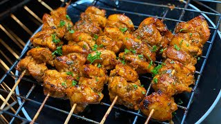 Easy Oven Chicken Kebabs Skewers [upl. by Northrop445]