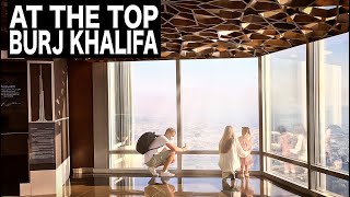 AT THE TOP Burj Khalifa Complete Tour  4K  Dubai Tourist Attraction [upl. by Eseerahs]