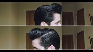 How to Style a Pompadour thick wavy hair [upl. by Collins161]