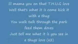 Pleasure P Thug Love with lyrics [upl. by Neona]